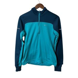 NIKE Running Women’s Quarter-Zip | Blue | Small